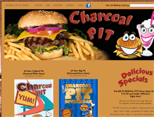 Tablet Screenshot of charcoalpit.net